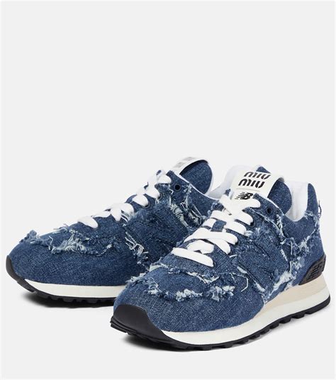 new balance 574 denim